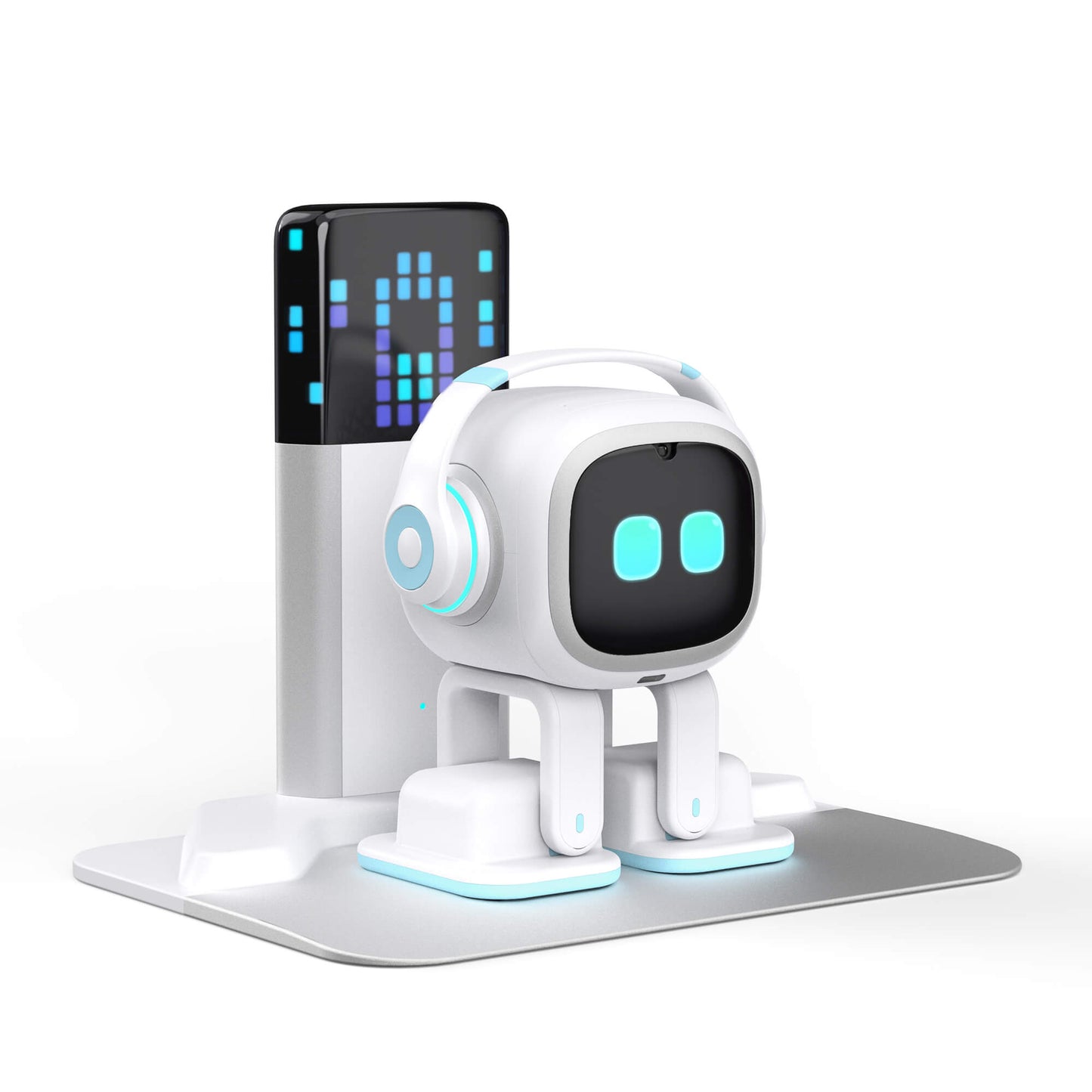 EMO Go Home Robot, AI Επιτραπέζιο Κατοικίδιο με Βάση Φόρτισης, Living.AI
