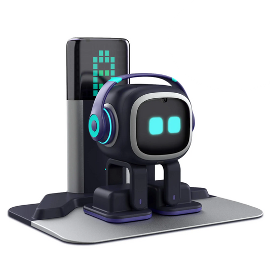 EMO Go Home Robot, AI Επιτραπέζιο Κατοικίδιο με Βάση Φόρτισης, Living.AI